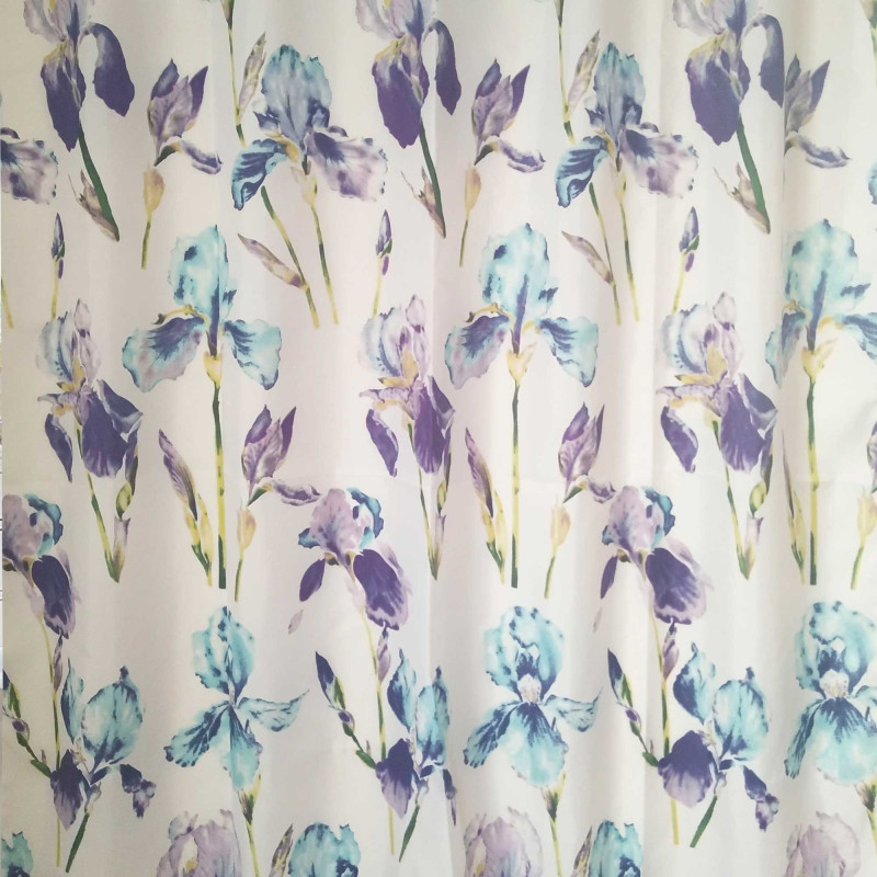 Perdea dus SWSC-993, model floral, 180 x 200 cm