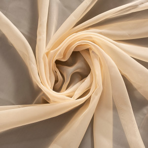Perdea, 124, voal, crem inchis, H 280 cm