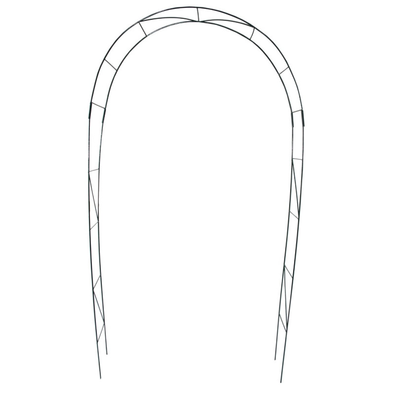 Pergola metalica pentru gradina, arcada trandafiri cataratori / suport flori, 140 x 35 x 250 cm