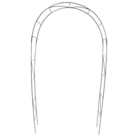 Pergola metalica pentru gradina, arcada trandafiri cataratori / suport flori, 140 x 35 x 250 cm