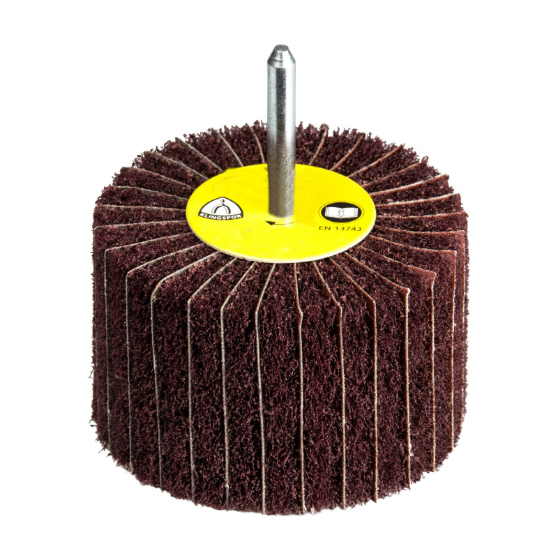 Perie abraziva, cu tija, Klingspor NCS 600 VFS, pentru inox / metale, granulatie 240
