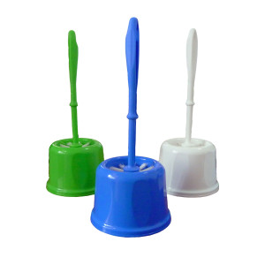 Perie WC Ela SZ-147, plastic, diverse culori