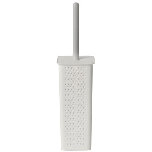 Perie WC Tatay Bohol S6420301, polipropilena, alb, 37.5 x 9.6 x 9.6 cm
