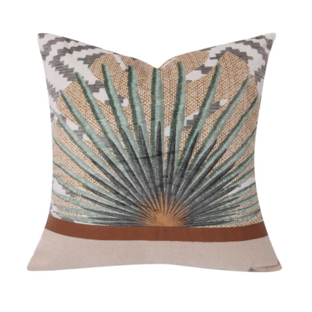 Perna decorativa, Caressa, TL062135, bumbac + poliester, multicolor, 45 x 45 cm