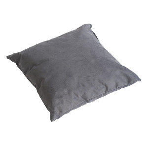 Perna decorativa, Hazan 69, poliester, gri, 43 x 43 cm