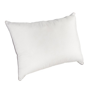 Perna pentru dormit Bedora 3-in-1, anatomica, fibra + burete, alb, 50x70 cm