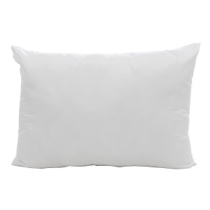 Perna pentru dormit, fibra siliconica + bumbac, alb, 50 x 70 cm