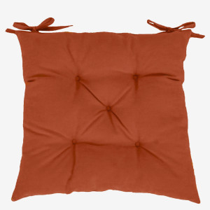 Perna scaun Hazan 44, poliester + fibra poliester siliconizata, maro, 43 x 43 cm