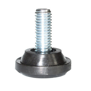 Picior mobila, universal, reglabil, rotund, EN108008, 25 mm