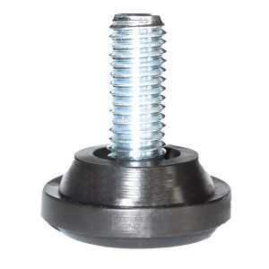 Picior mobila, universal, reglabil, rotund, EN108010, 25 mm