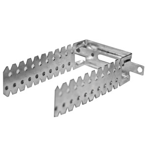 Piesa gips carton / brida multipla, Rigips, otel zincat, 120 mm
