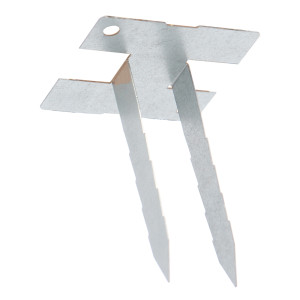Piesa gips carton / clema vata, Rigips Pendex, tabla din otel galvanizat, 183 mm