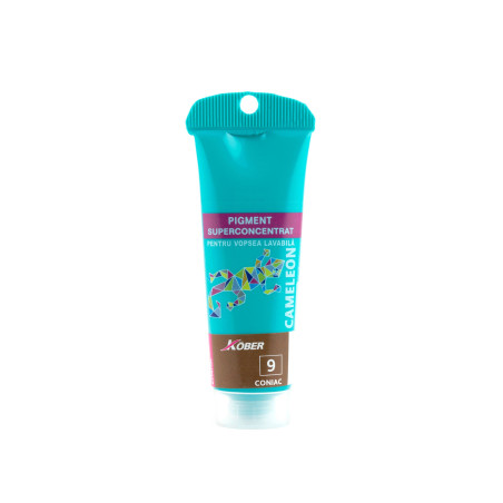 Pigment Kober, superconcentrat, interior / exterior, pentru vopsea lavabila, coniac, 30 ml