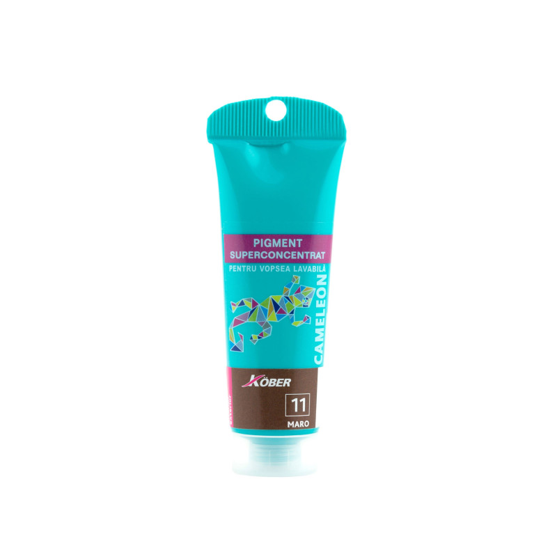 Pigment Kober, superconcentrat, interior / exterior, pentru vopsea lavabila, maro, 30 ml