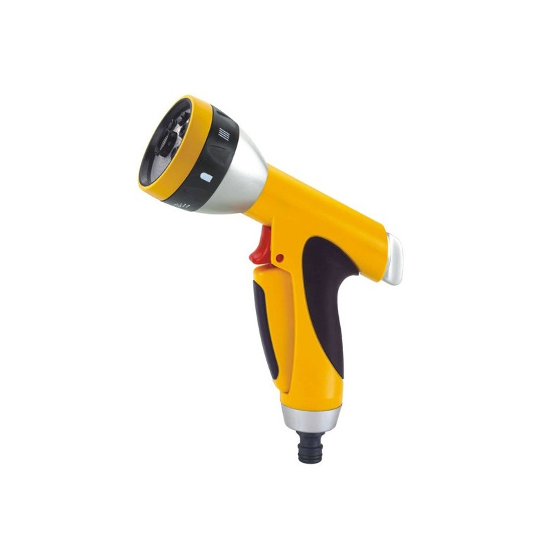 Pistol de stropit Grunman DY2092, PVC + metal, debit reglabil, 7 jeturi stropire