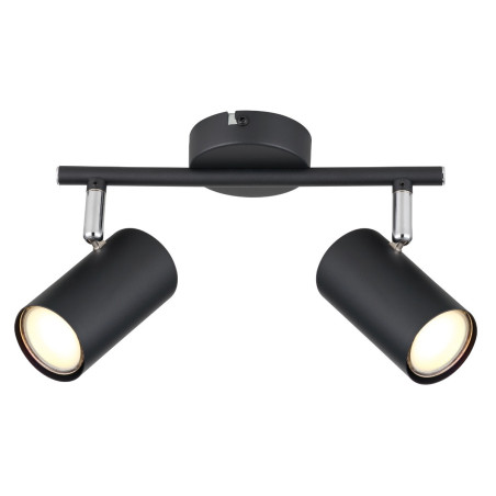 Plafoniera Allvi 57914-2, 2 x GU10, negru mat, moderna