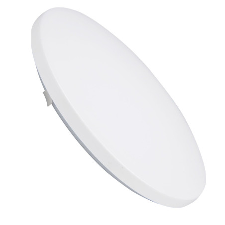 Plafoniera exterior cu LED Hoff Ario, 24 W, 1800 lm, lumina rece, IP54, alb, modern