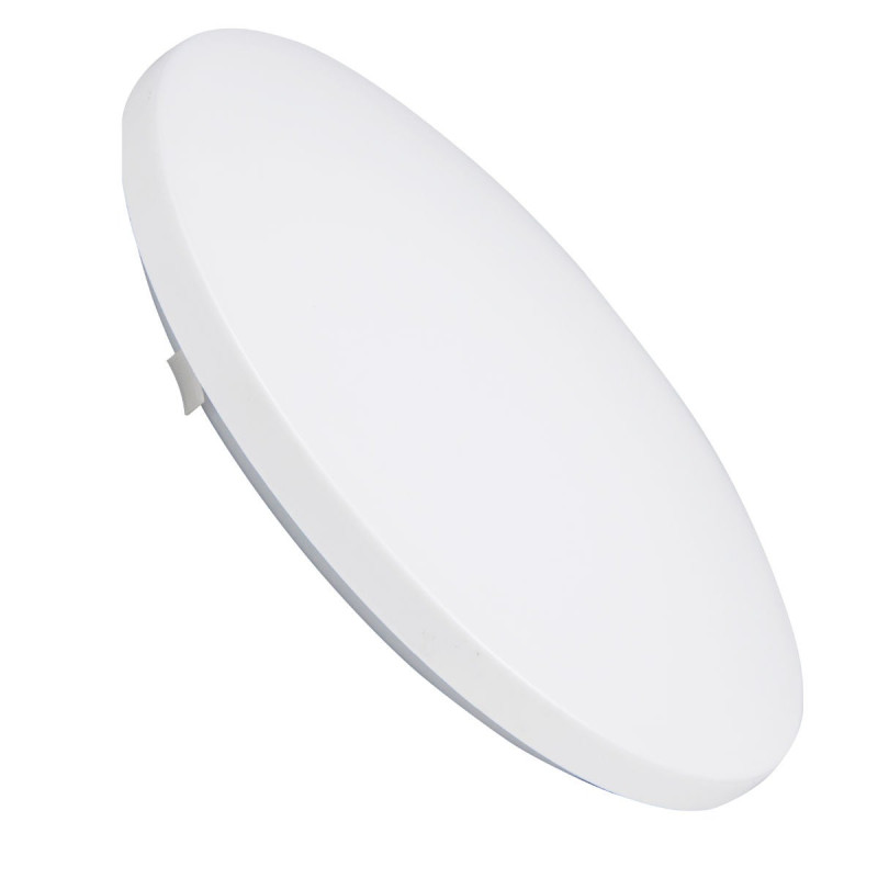 Plafoniera exterior cu LED Hoff Ario, 36 W, 2700 lm, lumina rece, IP54, alb, modern