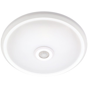 Plafoniera LED cu senzor Hepol, 20W, 1800lm, rotunda, lumina rece 6500 K, IP20, moderna