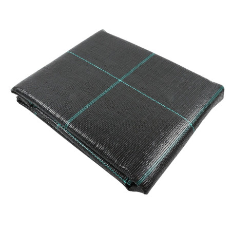 Plasa antiburuieni, Agrojutex, textil, negru, 1.6 x 5 m