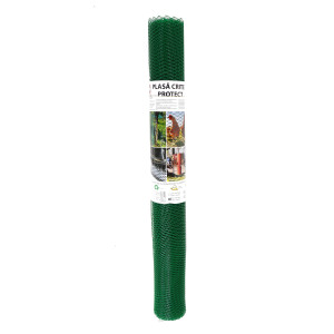 Plasa antipasari, antirozatoare, delimitare, Critex, polietilena, verde inchis, 1.2 x 6 m