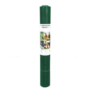 Plasa antipasari, antirozatoare, delimitare, Critex, polietilena, verde inchis, 1.2 x 9 m