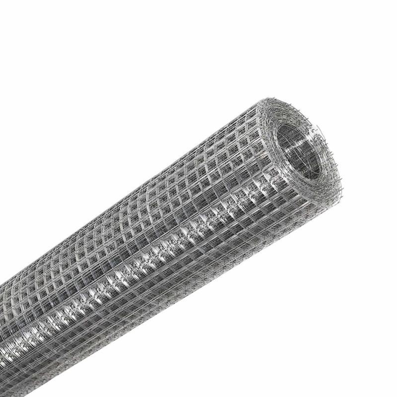 Plasa gard ornamental Edilplus, zincata, 1 x 10 m (0.8 x 16 x 16 mm)