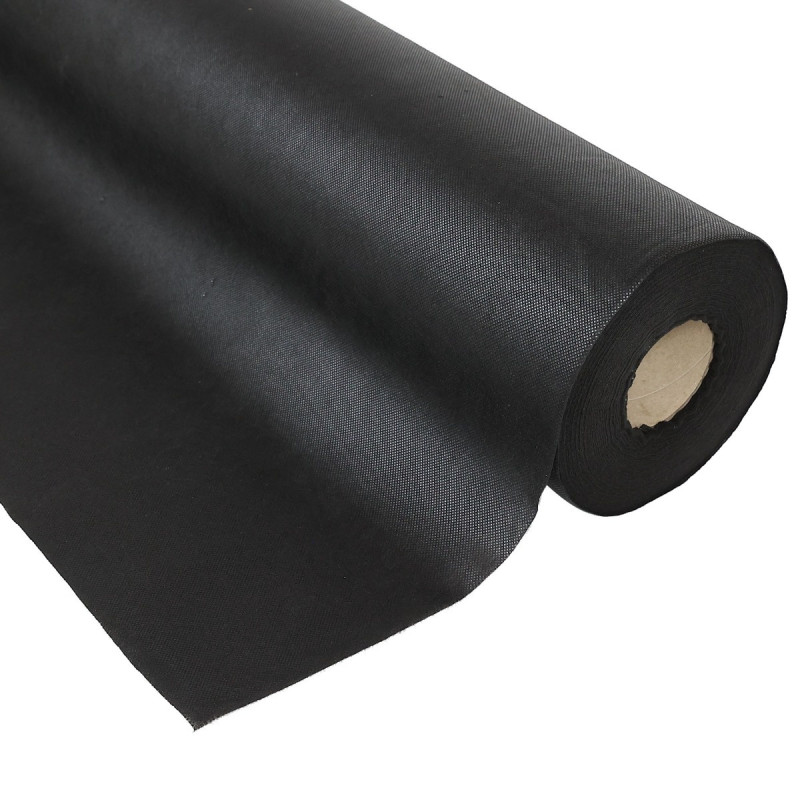 Plasa mulcire, antiburuieni, delimitare, Geotex 50, polipropilena, negru, 1.6 x 100 m