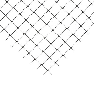 Plasa pentru custi pasari, Cintoflex, polietilena, negru, 2 x 100 m