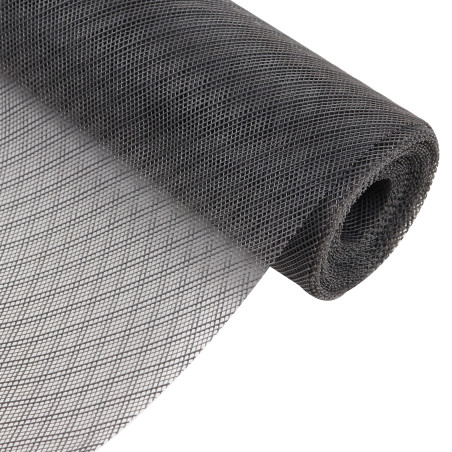 Plasa protectie insecte / tantari, Critex, pentru ferestre / usi, polietilena, gri, 1.2 x 5 m