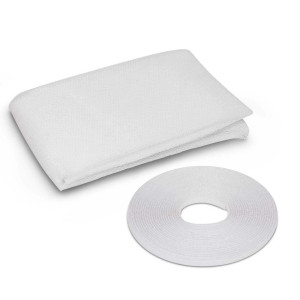 Plasa protectie insecte / tantari, Delight, pentru ferestre, poliester, alb, 150 x 180 cm