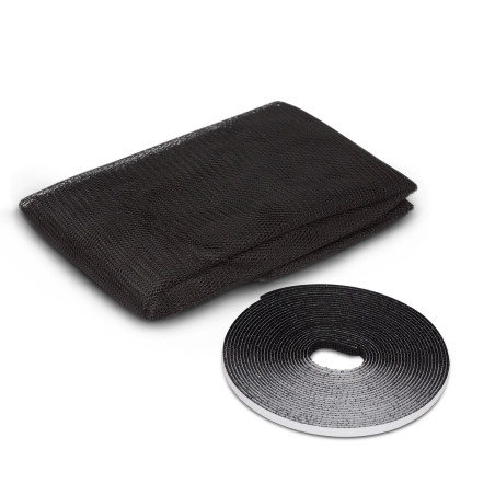 Plasa protectie insecte / tantari, Delight, pentru ferestre, poliester, negru, 100 x 100 cm