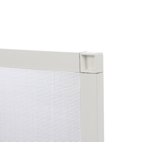 Plasa protectie insecte / tantari, pentru ferestre, aluminiu, alb, 48.8 x 48.8 cm