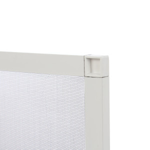 Plasa protectie insecte / tantari, pentru ferestre, aluminiu, alb, 63.8 x 108.8 cm
