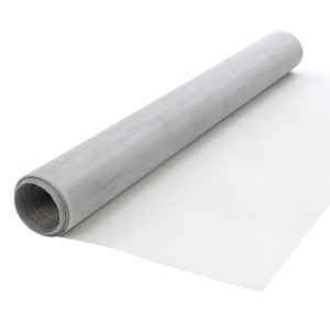 Plasa protectie insecte / tantari, Zanzibar, pentru ferestre / usi, aluminiu, gri, 1.2 x 30 m
