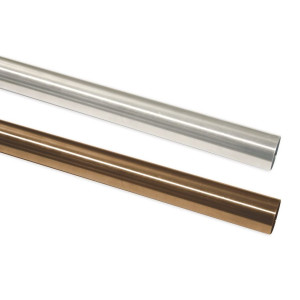 Bara galerie, metal, 20 mm, 240 cm, inox 10011135