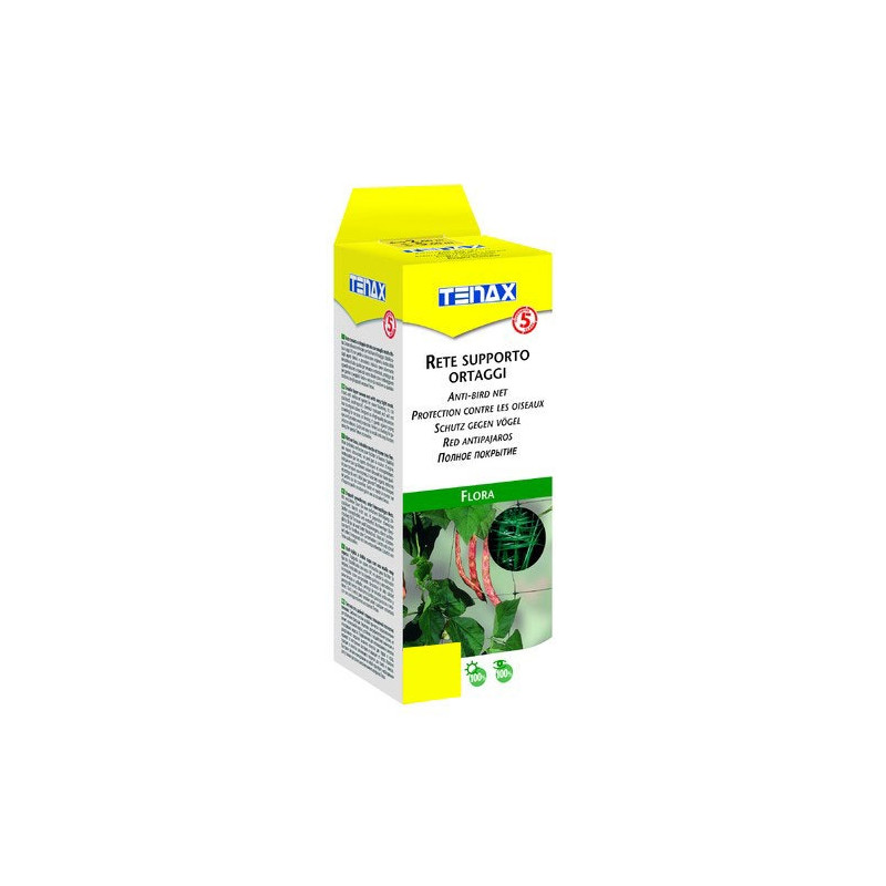 Plasa sustinere plante, Flora, PVC, verde, 2 x 10 m
