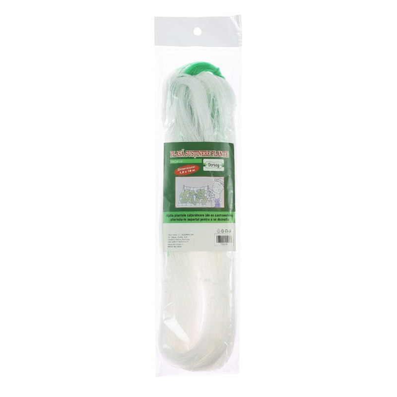 Plasa sustinere plante, Versay CNC 18-18, polietilena, 1.8 x 18 m