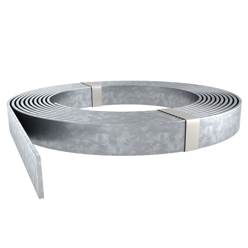 Platbanda / banda zincata termic Obo 5019345, 30 x 3.5 mm