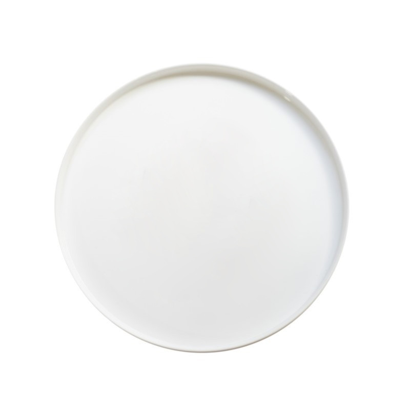 Platou rotund Bormioli Grangusto, opal, alb, 27 cm