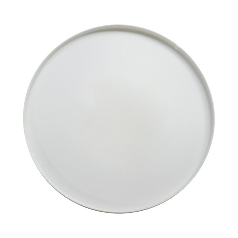Platou rotund Bormioli Grangusto, opal, alb, 32 cm