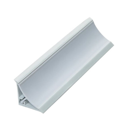Plinta PVC pentru cada, 91185, alba, 2.5 m