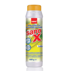 Praf de curatat cu inalbitor Sano X Powder 600 g