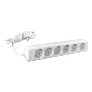 Prelungitor 038466, 6 prize, 5 m, 2500W, 3 x 1 mmp, contact de protectie