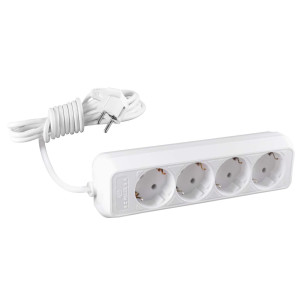Prelungitor 042395, 4 prize, 5 m, 2500W, 3 x 1 mmp, contact de protectie