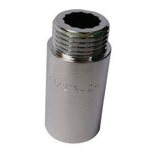 Prelungitor alama, cromat, FI-FE, 40 mm x 1/2"