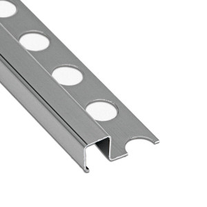 Profil aluminiu de dilatatie, 0la12pb, argintiu, 12 x 12 mm, 2.6 m