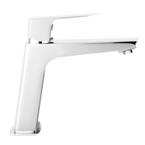 Baterie baie pentru lavoar, Ferro Lippi BLP2EA, montaj stativ, monocomanda, finisaj cromat, ventil inclus