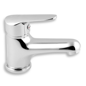Baterie baie pentru lavoar, Ferro New Neon 93401/1,0, montaj stativ, monocomanda, finisaj cromat
