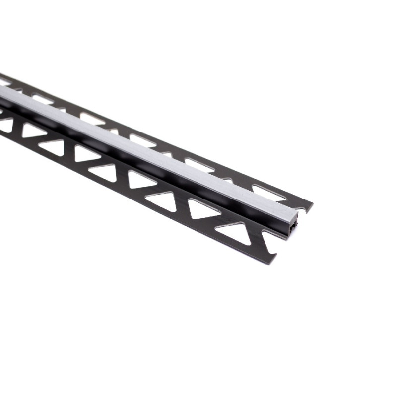 Profil de dilatatie pentru gresie, PVC, gri, 2,5 metri, 25210-1236